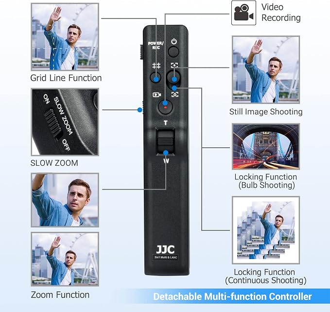 Camera Tripod Remote Control Commander