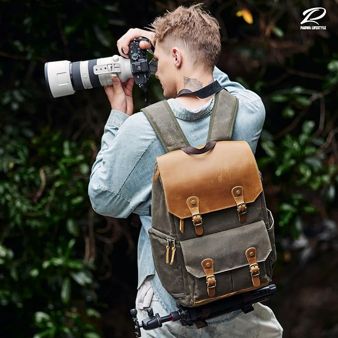 Padwa Lifestyle Coffee Camera Backpack