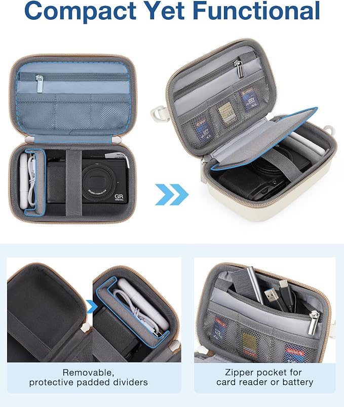 BAGSMART Digital Camera Case, Protective & Lightweight Camera Case