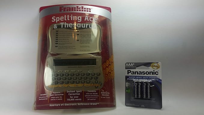 Franklin Spelling Ace with Thesaurus
