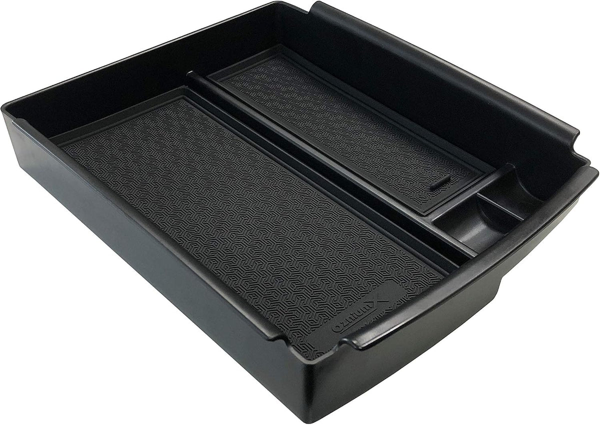 OzniumX Center Console Organizer Storage Box for 2018-2020 Tesla Model 3, Red, Custom Upgrade Interior Accessory with Coin and Sunglass Holder, Armrest Box Secondary Storage