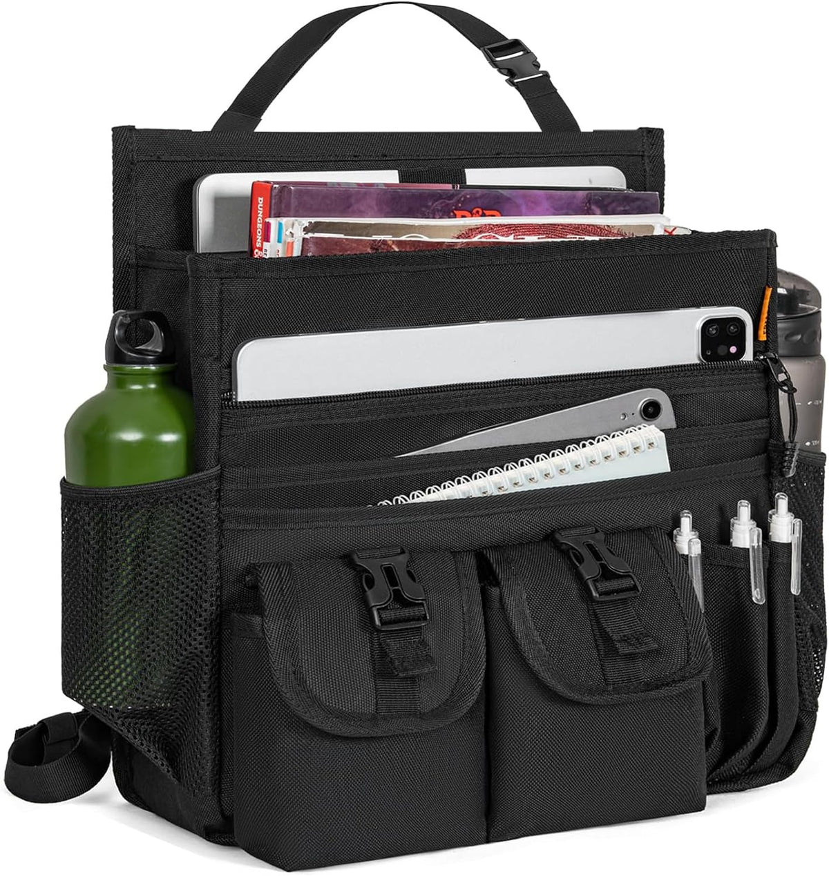 Front Seat Car Organizer with Dedicated Laptop Tablet Storage