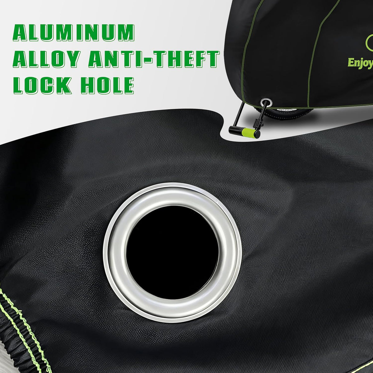 Skiennix Bike Cover - Waterproof Outdoor Protection for 1 Electric or Mountain Bike | UV & Dust Resistant