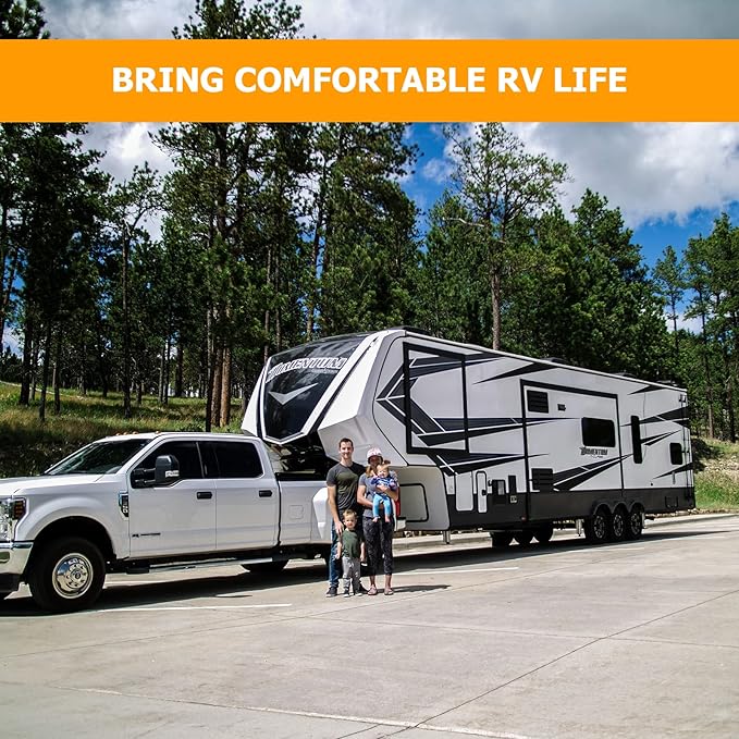 Proud Panda Small Camper Wheel Chock Shaped RV Stabilizer for Travel Trailer,Anti-Move Tire Wheel Chock with Accessories-Pair,Heavy Duty Truck RV Tire Scissor Locking X Chock,Fit for 2” to 10”