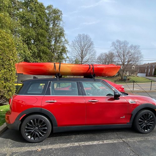 HEYTRIP Heavy-Duty Tie Down Straps for Kayak & Canoe | 15FT Bow & Stern Ropes with Storage Bag