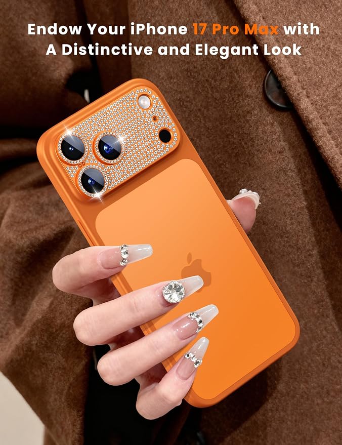 Hoerrye Bling Diamond Camera Lens Protector
