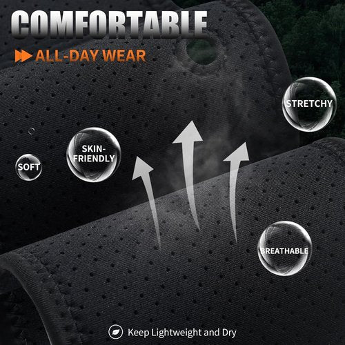 Mostcomtac Belly Band Holster - Comfortable & Breathable Neoprene Waistband for Glock, Taurus, Ruger & More