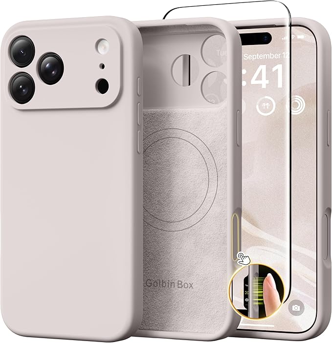 GolbinBox Magnetic for iPhone 17 Pro Case, Compatible