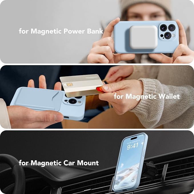 Magnetic for iPhone 13 Pro Max Case, Compatible