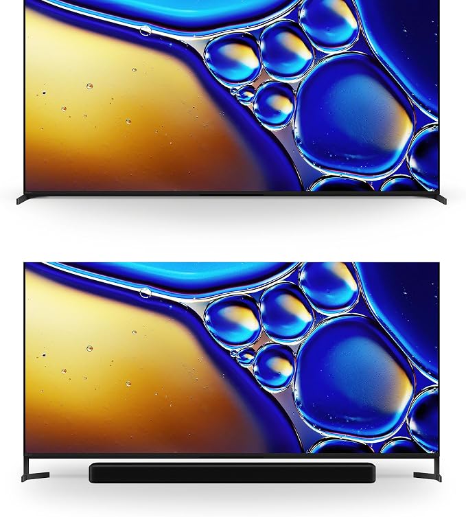 Sony 65 Inch BRAVIA 8 II QD OLED 4K HDR Smart Google TV (K-65XR80M2) | Sony’s brightest OLED with max color, XR Processor with AI Technology, Ultra Slim Design, 4K movie credits included