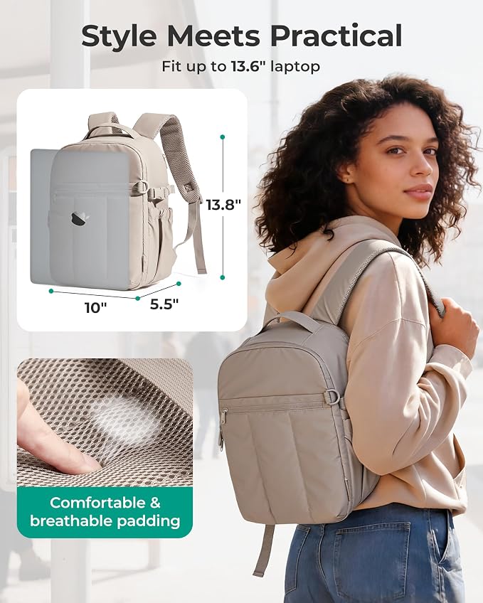 BAGSMART Puffy Camera Backpack, Camera Bags