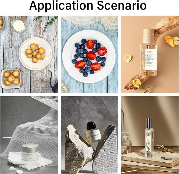 Photo Backdrop 10Pcs 20Patterns Small Product Photography Backdrops Kit Food