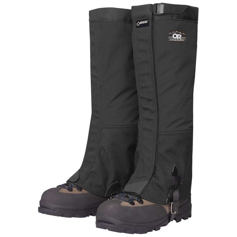 Outdoor Research Men's Crocodile Classic Gaiters - Wide, Black, Medium