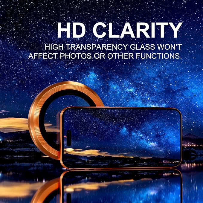 Choiche Compatible for iPhone 17 Pro/iPhone 17 Pro Max Camera Lens Protector