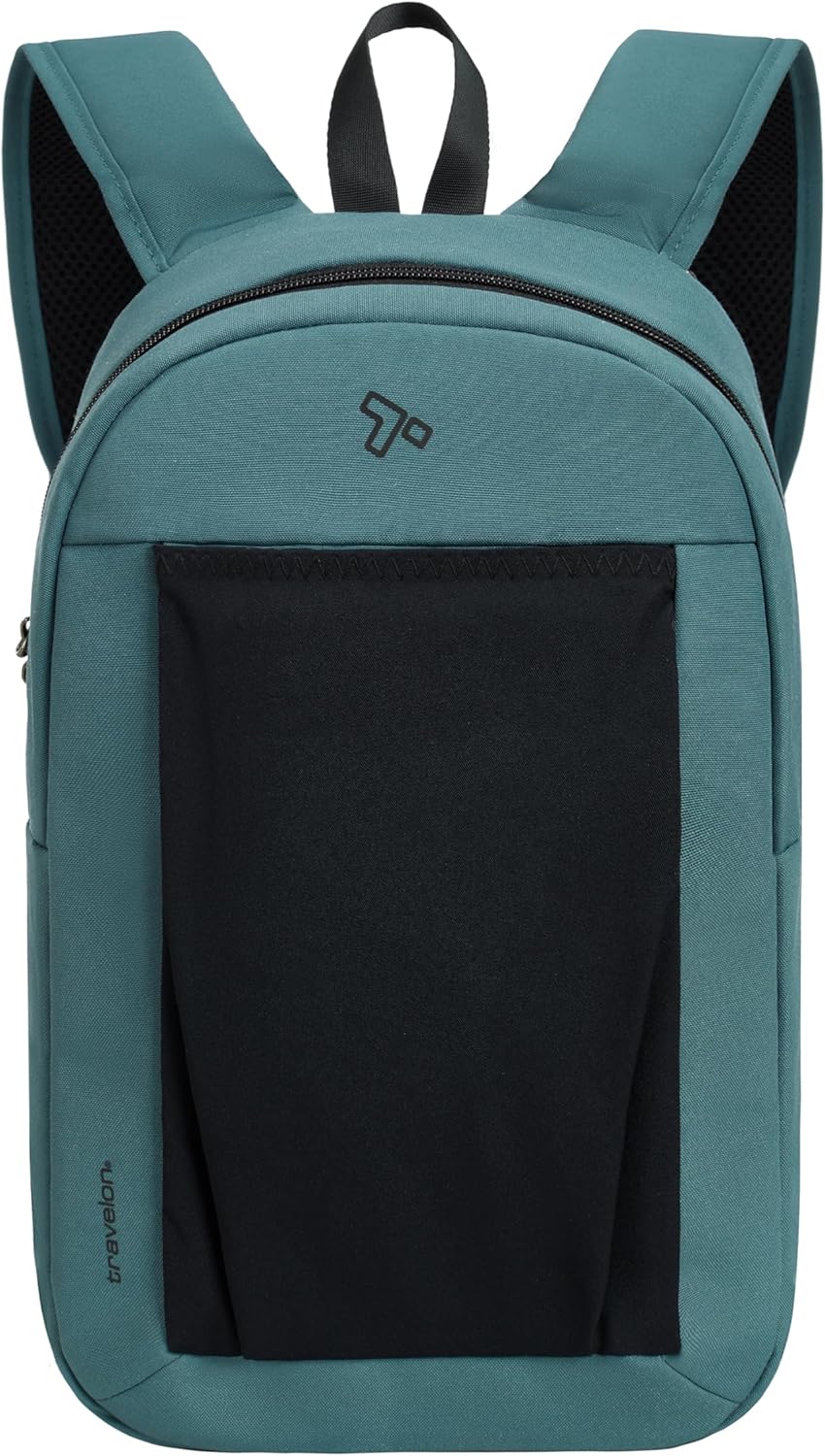 Travelon Anti-Theft Small Backpack - XL Water Bottle Pocket for Secure Travel Essentials