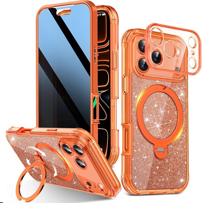 Twinkle Design Privacy Case for iPhone 17 Pro