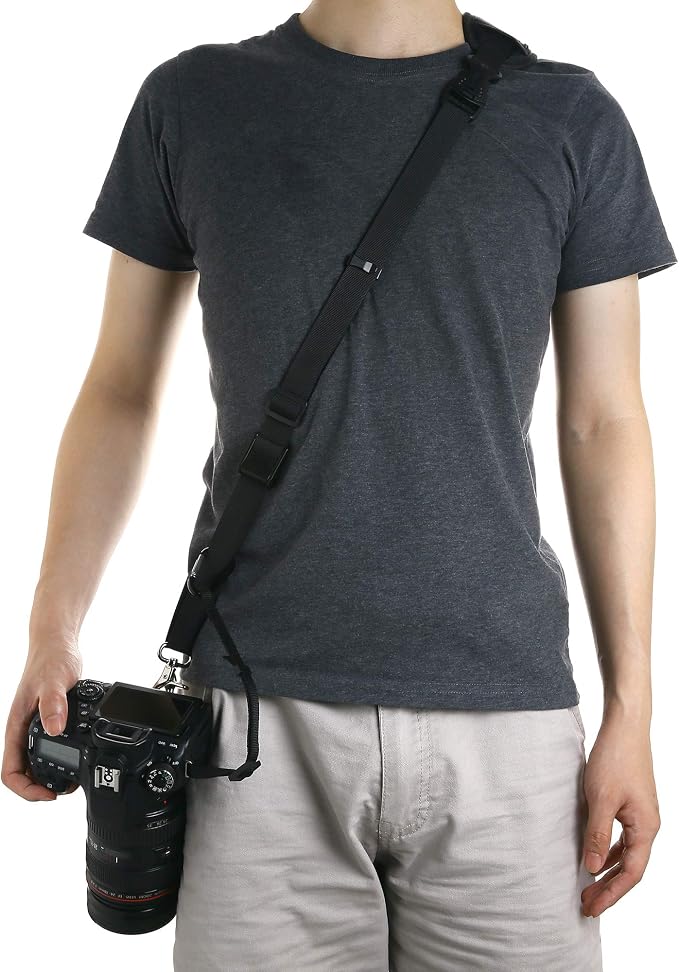 Ruittos Camera Strap, DSLR Shoulder Strap Crossbody Sling Quick Release Storage