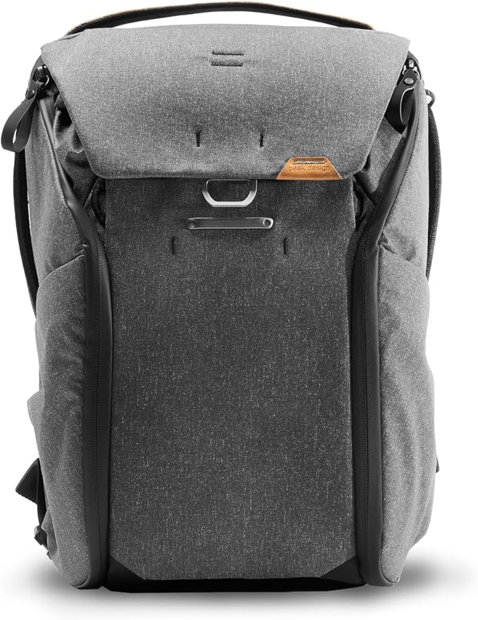 Peak Design Everyday Backpack 20L, MagLatch Top, Dual Side Access, FlexFold