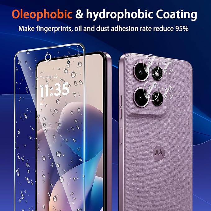 Designed for Motorola Moto G Stylus 5G 2026 Tempered Glass Screen Protector +