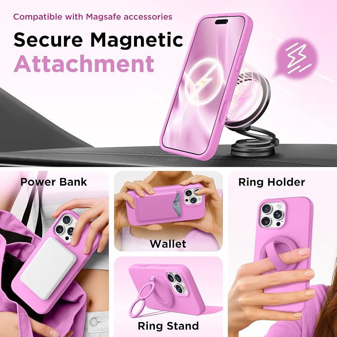 GolbinBox Magnetic for iPhone 16 Pro Max Case, Compatible