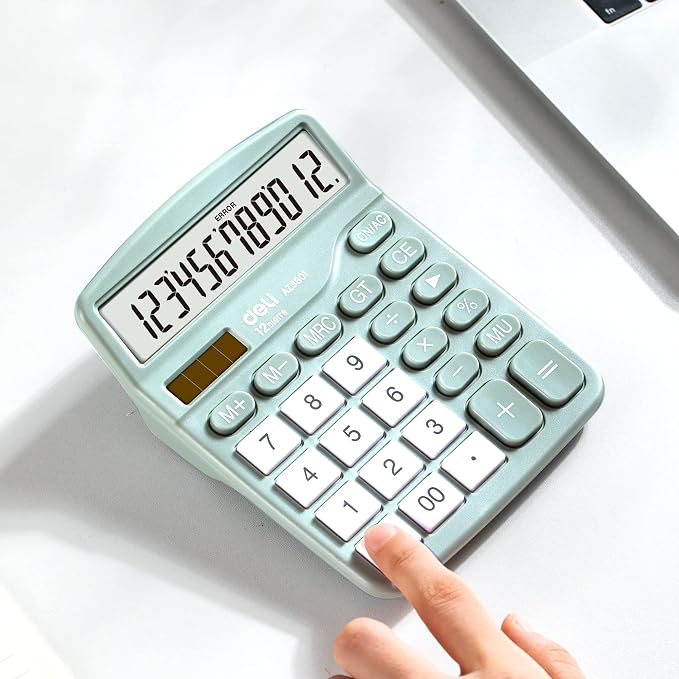 Calculator, Deli Standard Function Desktop Calculators
