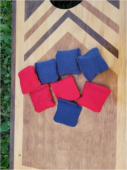 Bean Bags - High-Quality Replacement Toss Bags for Cornhole Game | Set of 8
