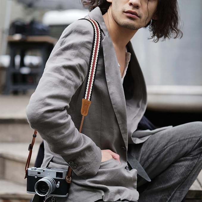 Padwa Lifestyle Stripes Camera Strap