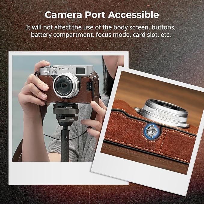 SMALLRIG X100VI Half Leather Case Kit