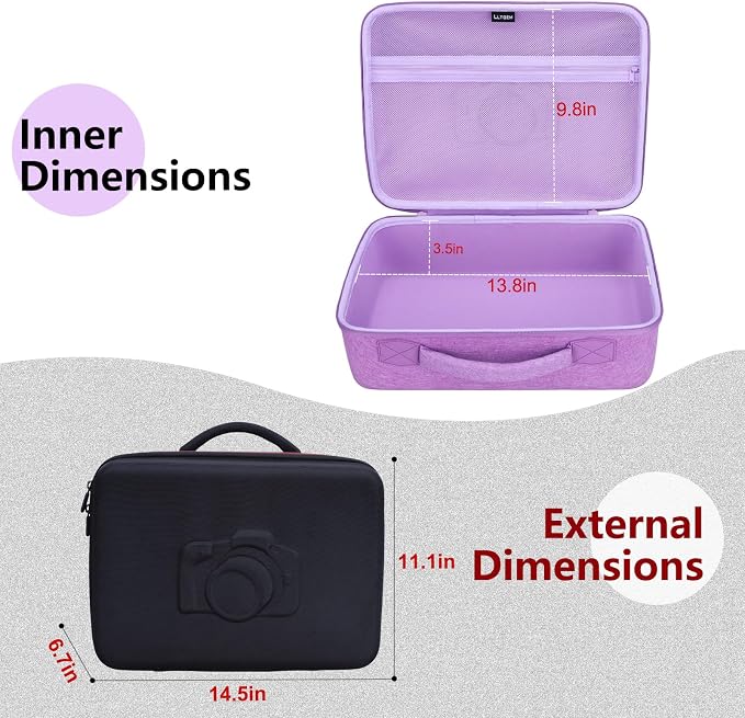 L LTGEM Large Camera Case Compatible