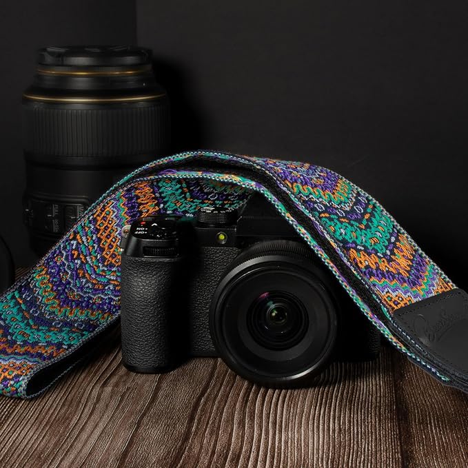 Camera Strap, Jacquard Weave 2" Shoulder Neck Straps