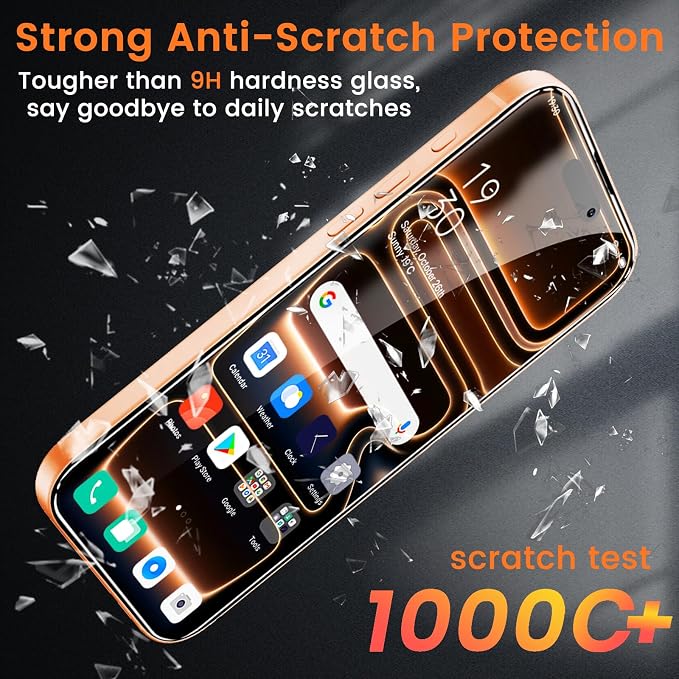 Lesakit 4 Pack Privacy Screen Protector