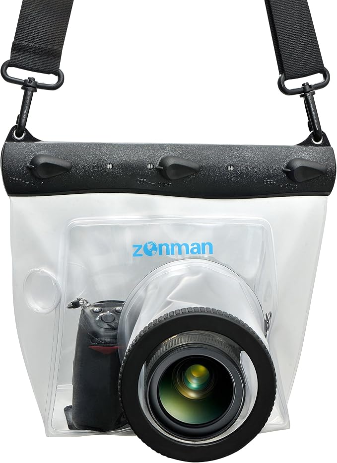 ZONMAN DSLR Camera Univeral Waterproof Underwater Housing Case Pouch Bag