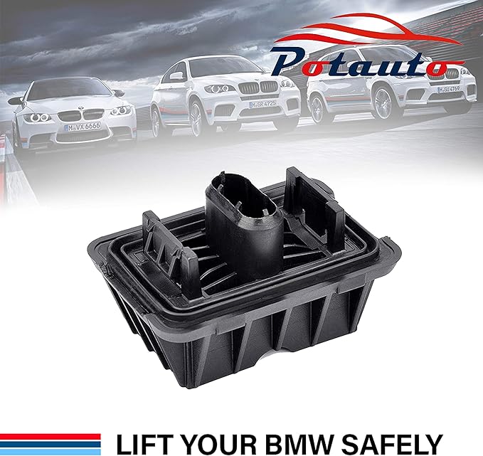 Potauto Upgraded 51717189259 Car Jack Lift Pad Puck Support Compatible with BMW X3 X4 X5 X6 F25 F26 E70 F15 F16 F85 F86 Series