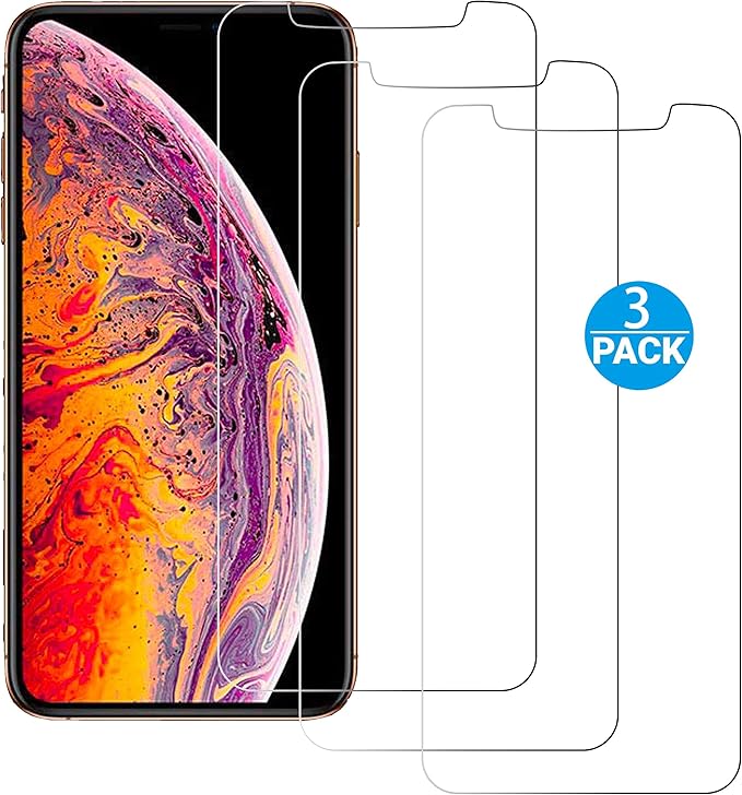 Ailun Screen Protector for iPhone 11 Pro Max/iPhone Xs Max 3 Pack 6.5 Inch
