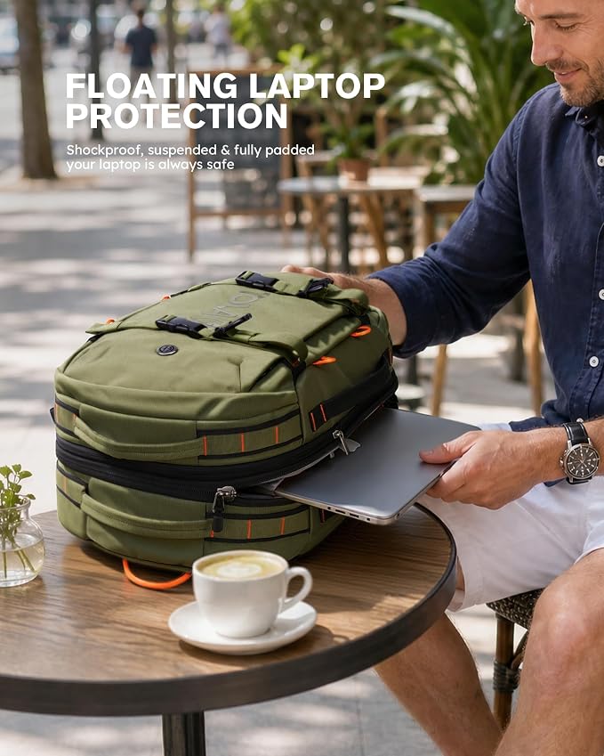 Tolaccea Travel Laptop Backpack