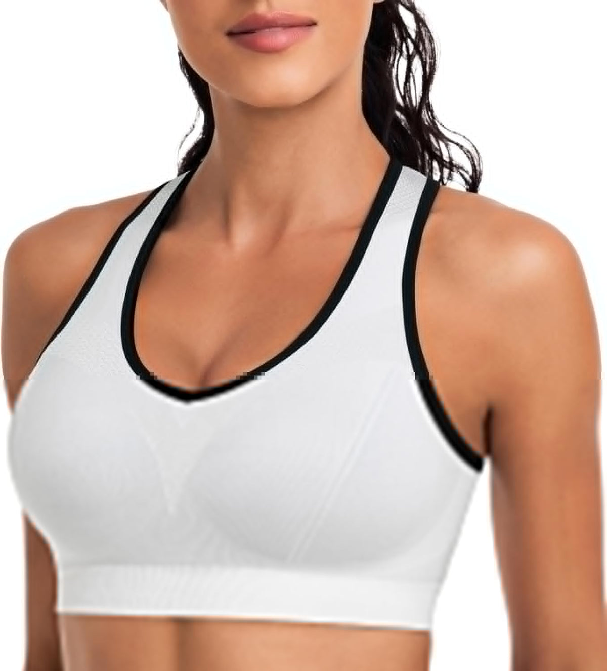 Skiennix Racerback Sports Bras for Women - High Impact Athletic Tank Tops for Yoga & Workouts