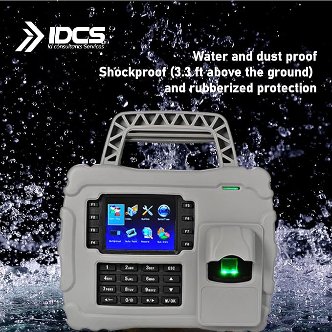 IDCS ZKTECO S922, 000 Fingerprints + ID Card, Portable Biometric