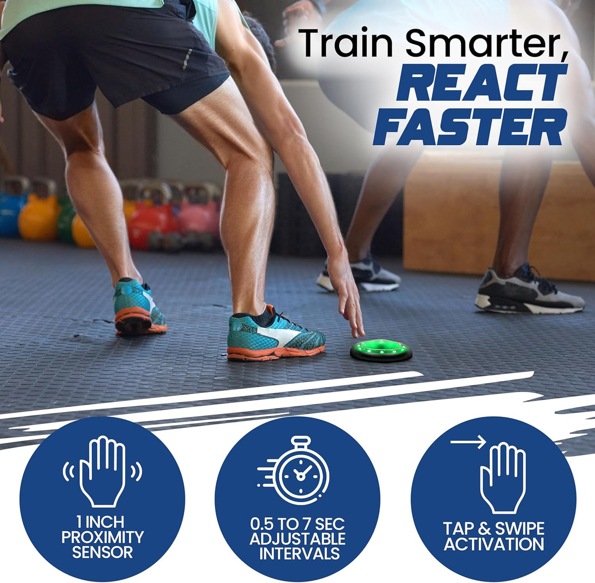 Reflexx RLT 2.0 - Agility Training Lights for Enhanced Reaction Time - Perfect for Sports & Coordination