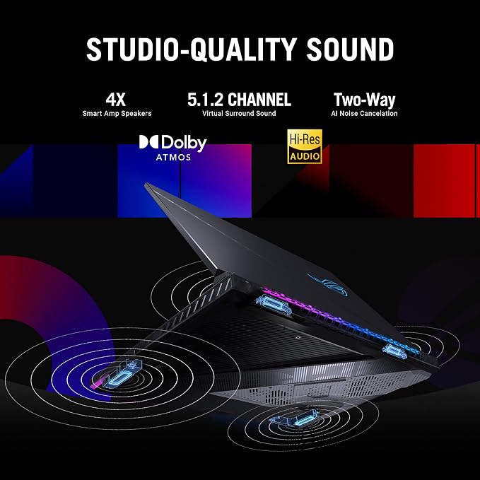 ASUS ROG Strix Scar 18 (2023) Gaming Laptop, 18” Nebula Display 16:10 QHD 240Hz/3ms, GeForce RTX 4090, Intel Core i9-13980HX, 32GB DDR5, 2TB PCIe SSD, Wi-Fi 6E, Windows 11 Pro, G834JY-XS97,Black