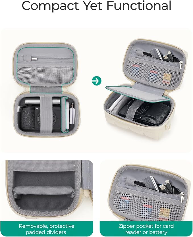 BAGSMART Digital Camera Case, Protective Puffy Camera Case