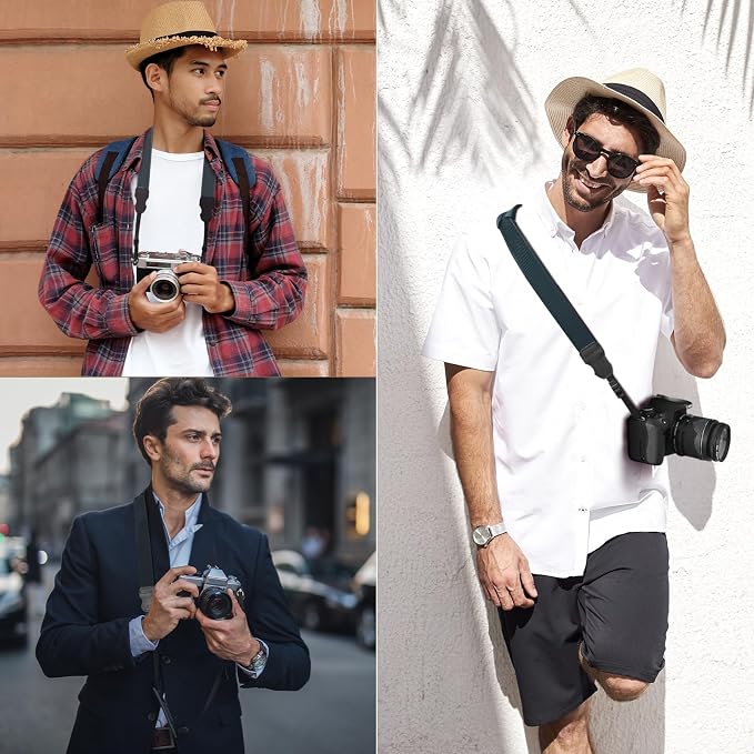 FIEIL Neck Strap Silicone Camera Straps