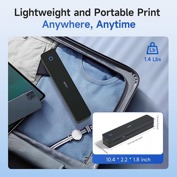 iDPRT Portable Thermal Printer, MT610 Pro Wireless