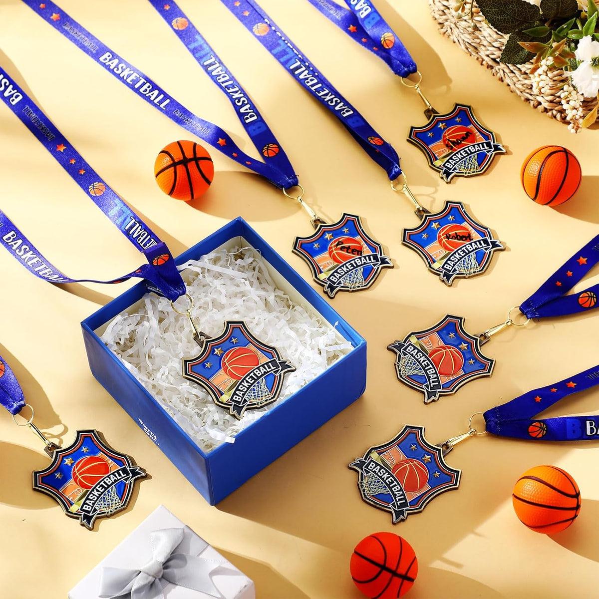 Regine Switzerland 2.56" Award Medals - Bulk Pack of 12/24/36 with Neck Ribbon for Tournaments & Competitions