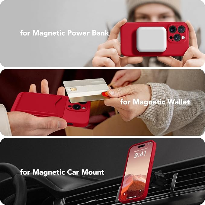 Magnetic for iPhone 13 Pro Max Case, Compatible