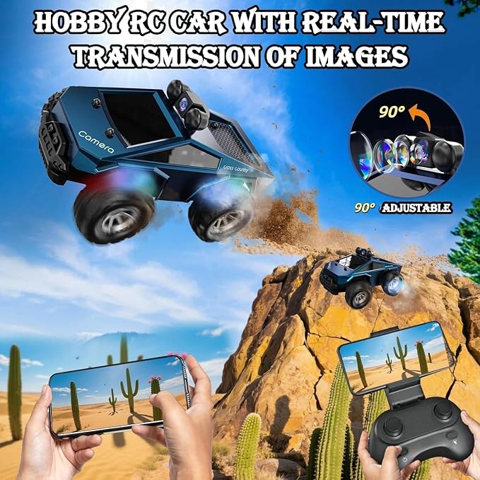 1:28 Scale FPV Monster Truck RC Cars