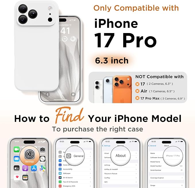 GolbinBox Magnetic for iPhone 17 Pro Case, Compatible