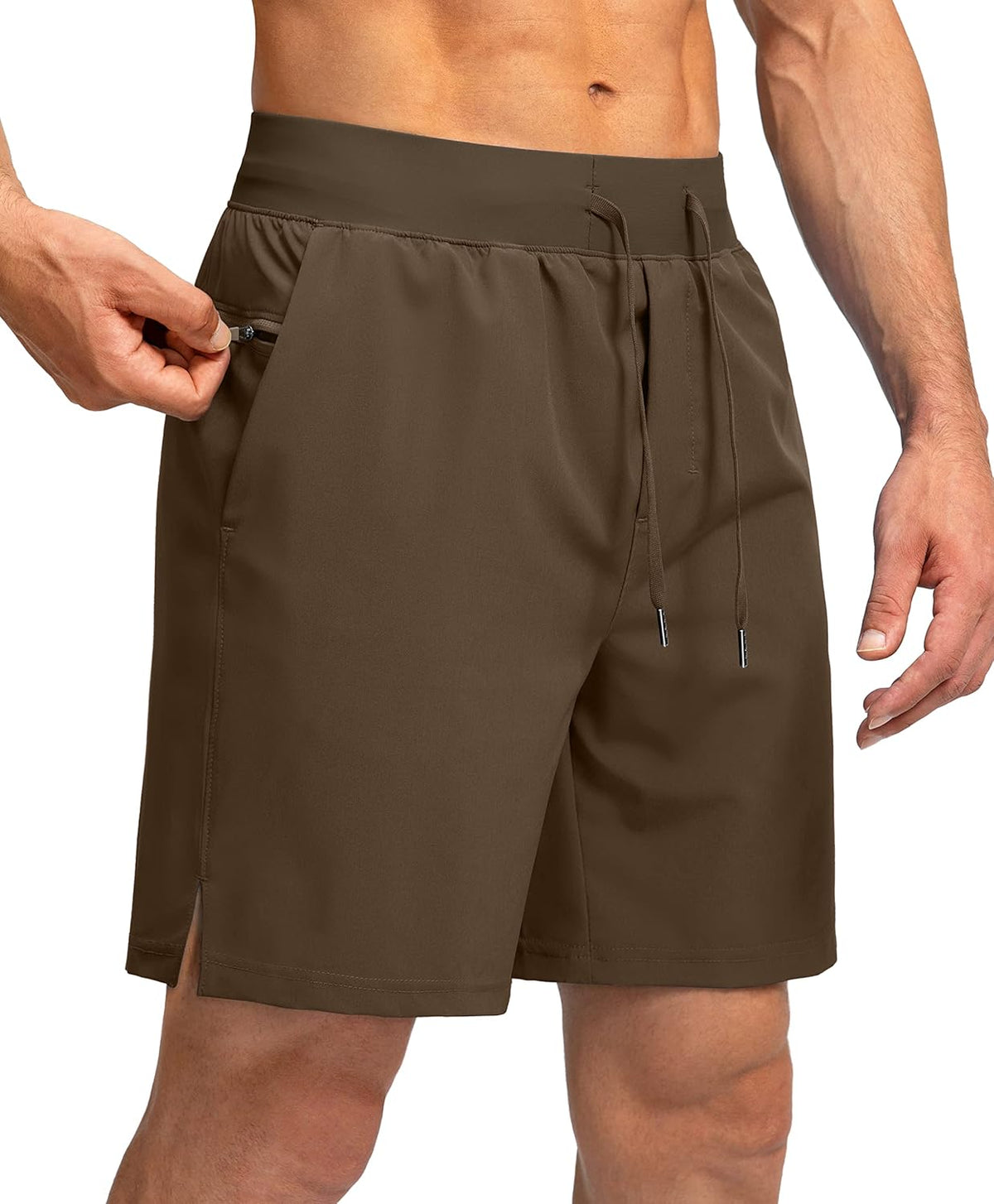 Soothfeel Men's Running Shorts - Lightweight Athletic Shorts with Zipper Pockets | 9"/7"/5" Sizes