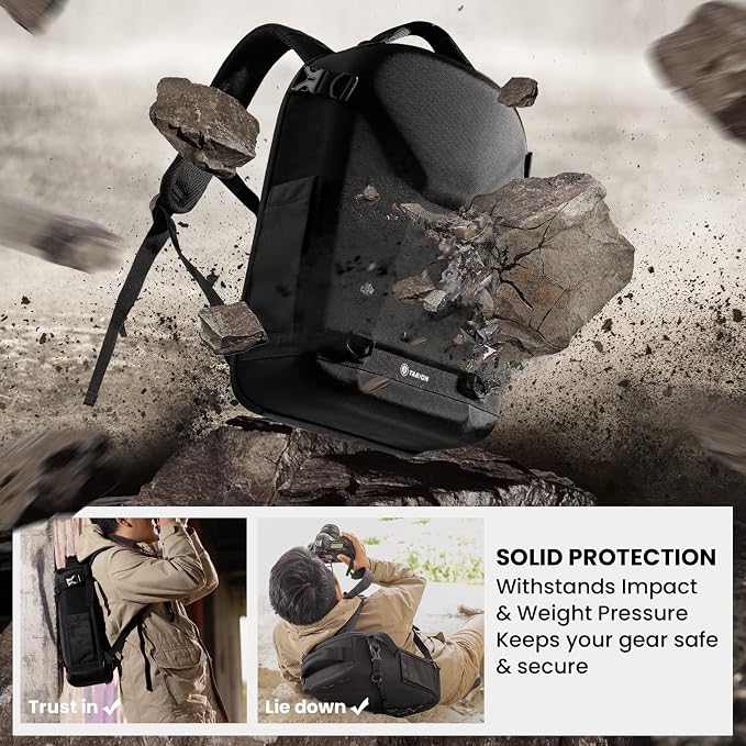 TARION Camera Sling Pack DSLR Backpack Photography Slingpack Crossbody Bag TRS