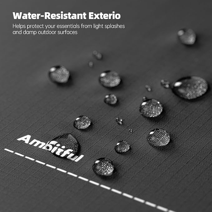 AMBITFUL AP-01 Water-Resistant Organizer Pouch, Ultra-Light Travel Storage Bag