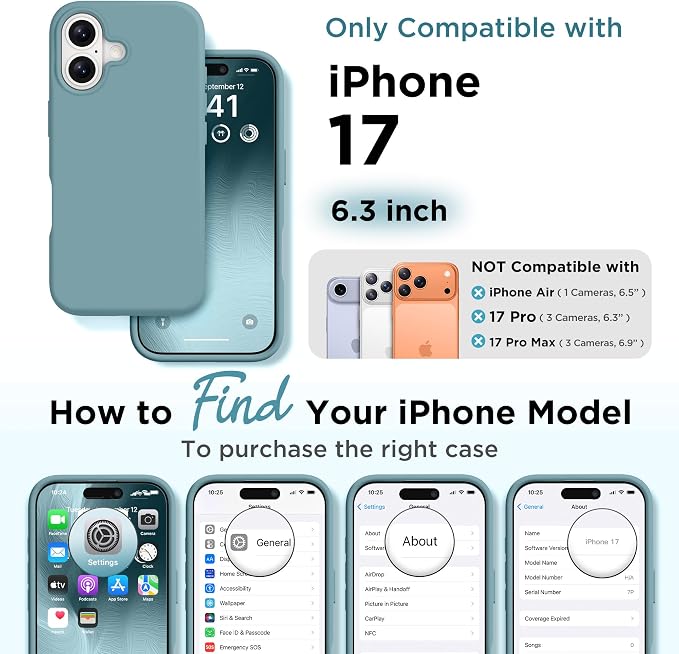 GolbinBox Magnetic for iPhone 17 Case, Compatible